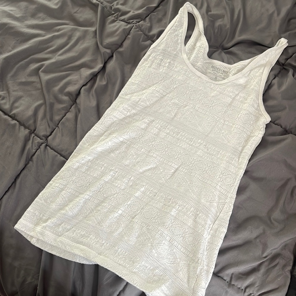 Mossimo white small tank